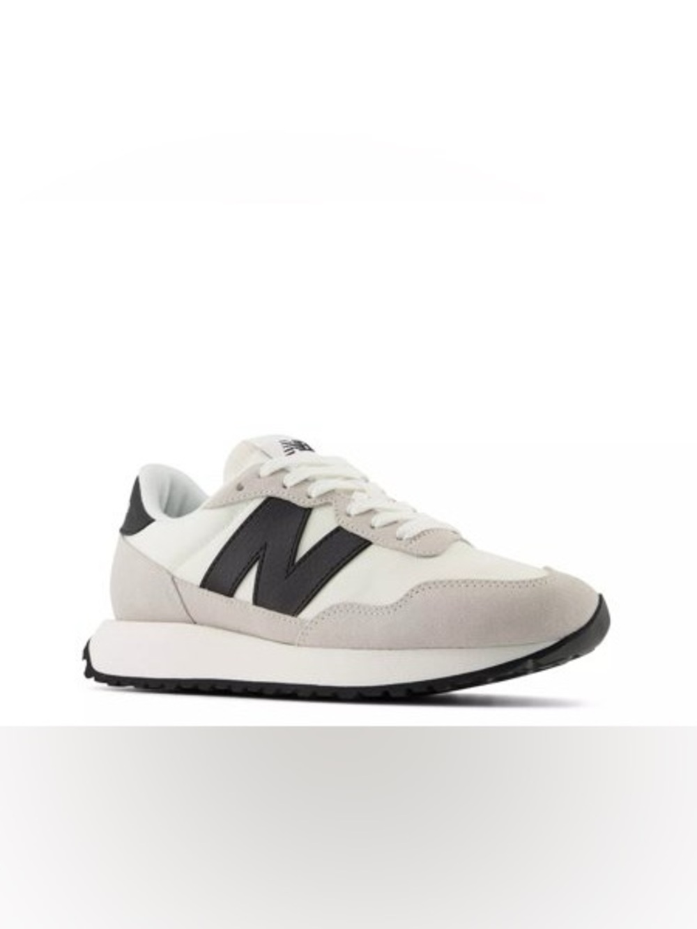New Balance Kids 237 Sneakers in White and Grey